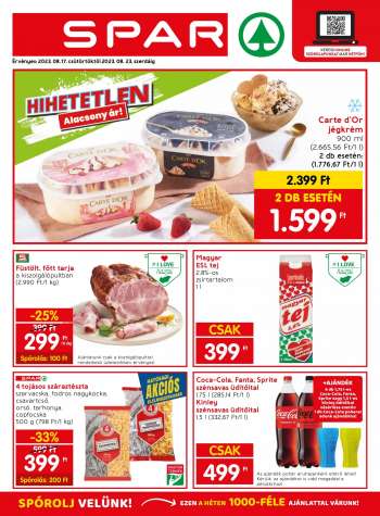 Újság SPAR - 2023.08.17 - 2023.08.23.
