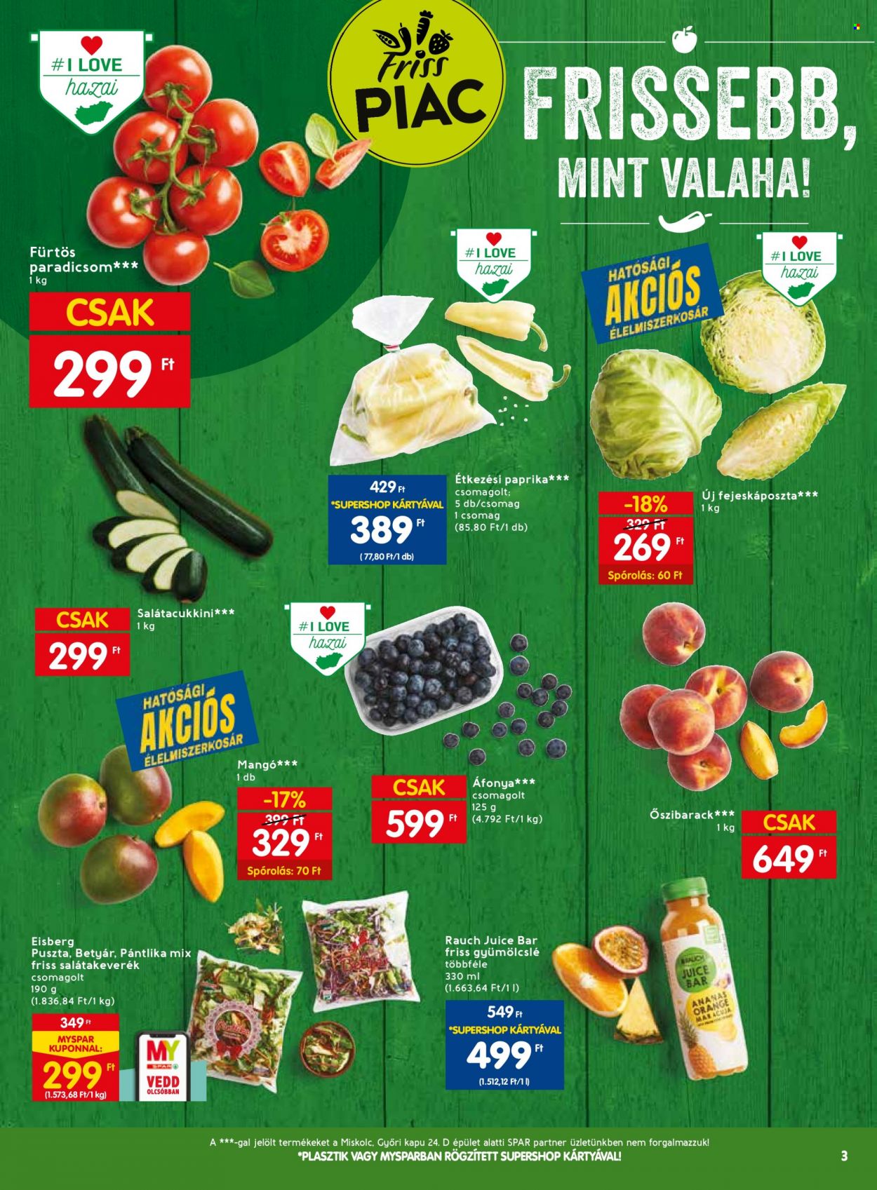 SPAR akciós újságok - 2023.08.17 - 2023.08.23. Oldal 3