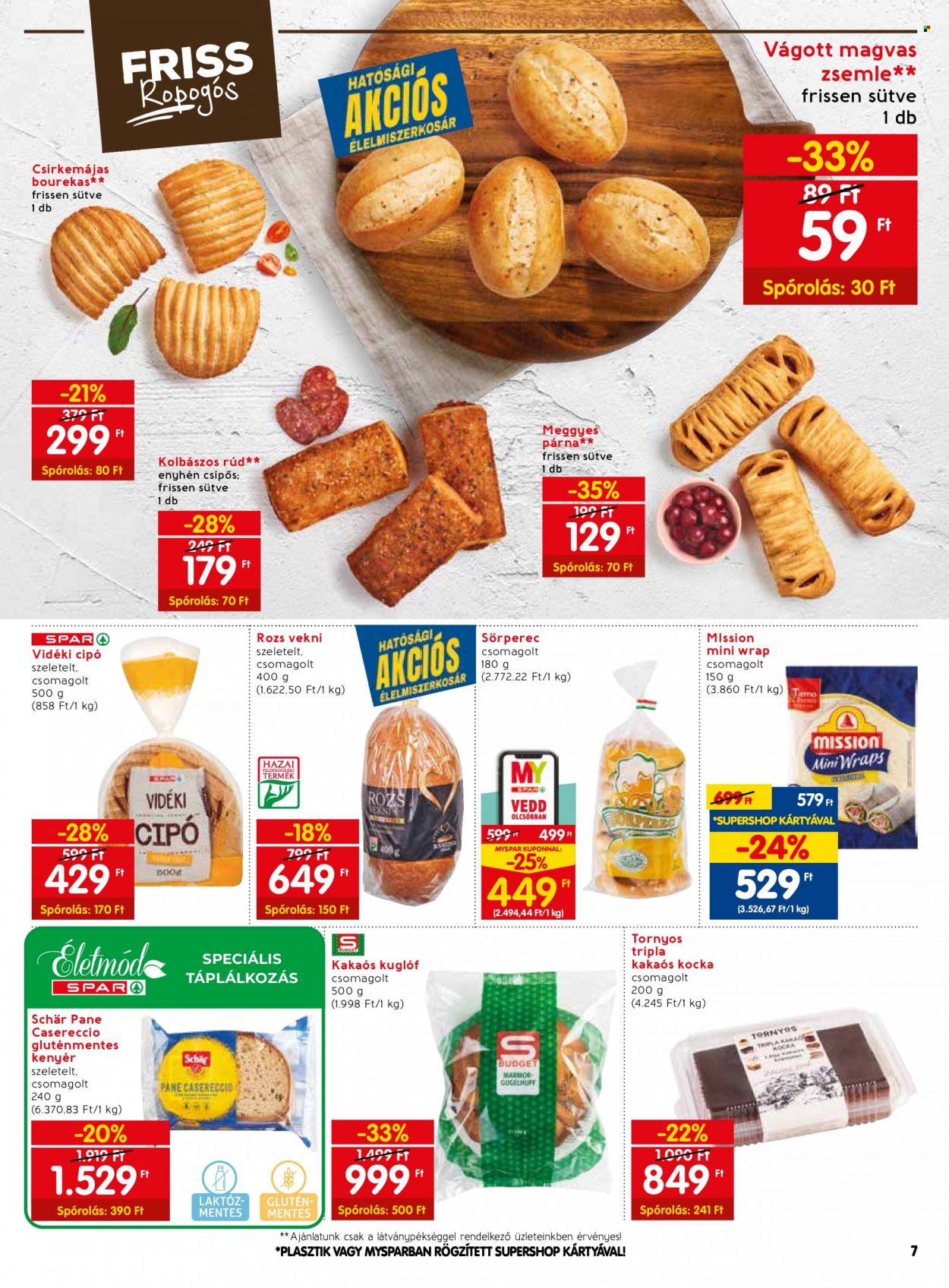 SPAR akciós újságok - 2023.08.17 - 2023.08.23. Oldal 9