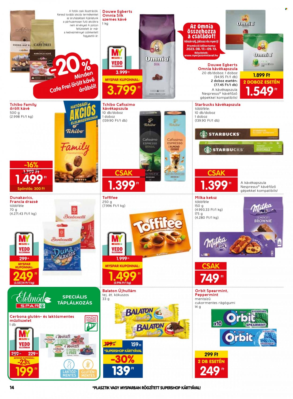 SPAR akciós újságok - 2023.08.17 - 2023.08.23. Oldal 18