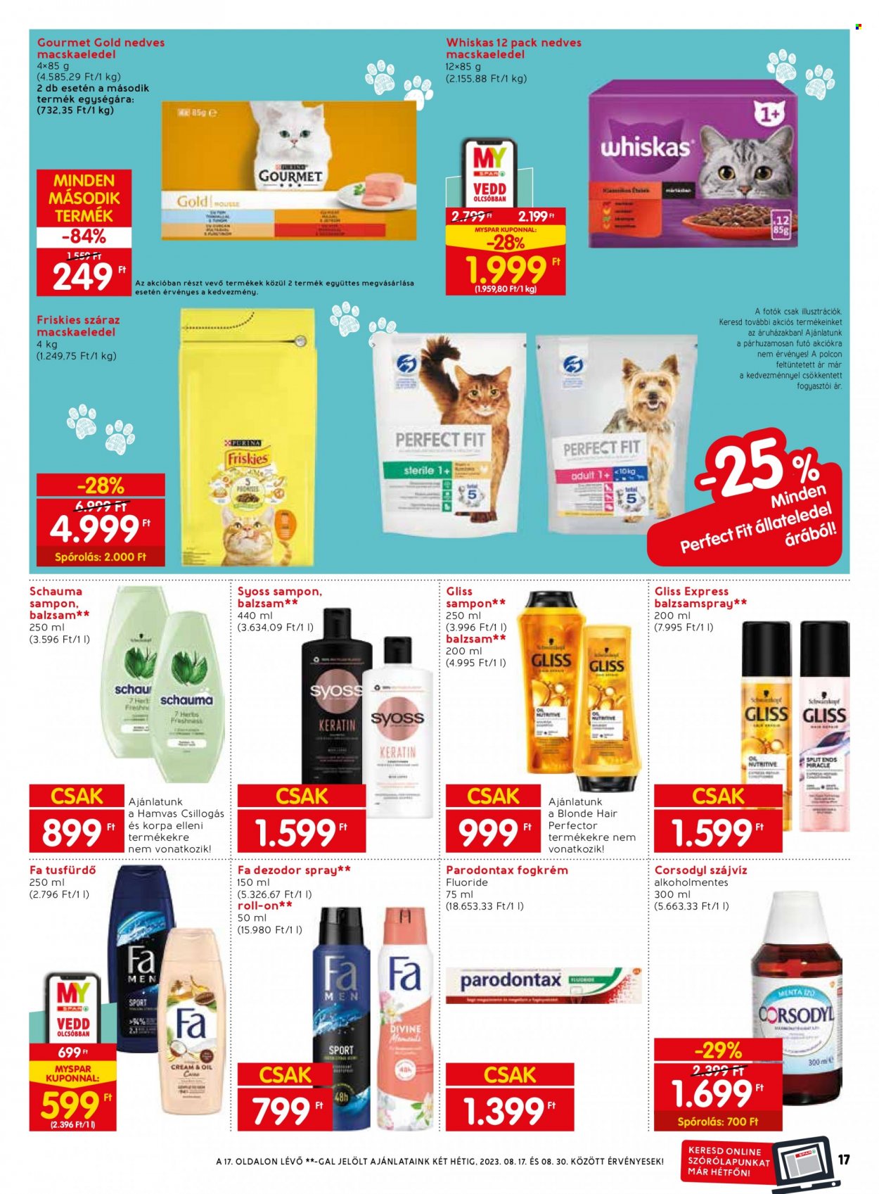 SPAR akciós újságok - 2023.08.17 - 2023.08.23. Oldal 25