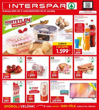Újság INTERSPAR - 2023.08.17 - 2023.08.23.