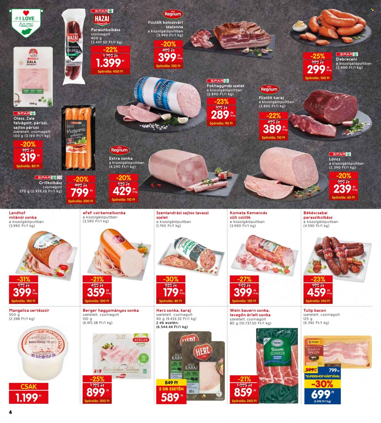 INTERSPAR akciós újságok - 2023.08.17 - 2023.08.23. Oldal 6