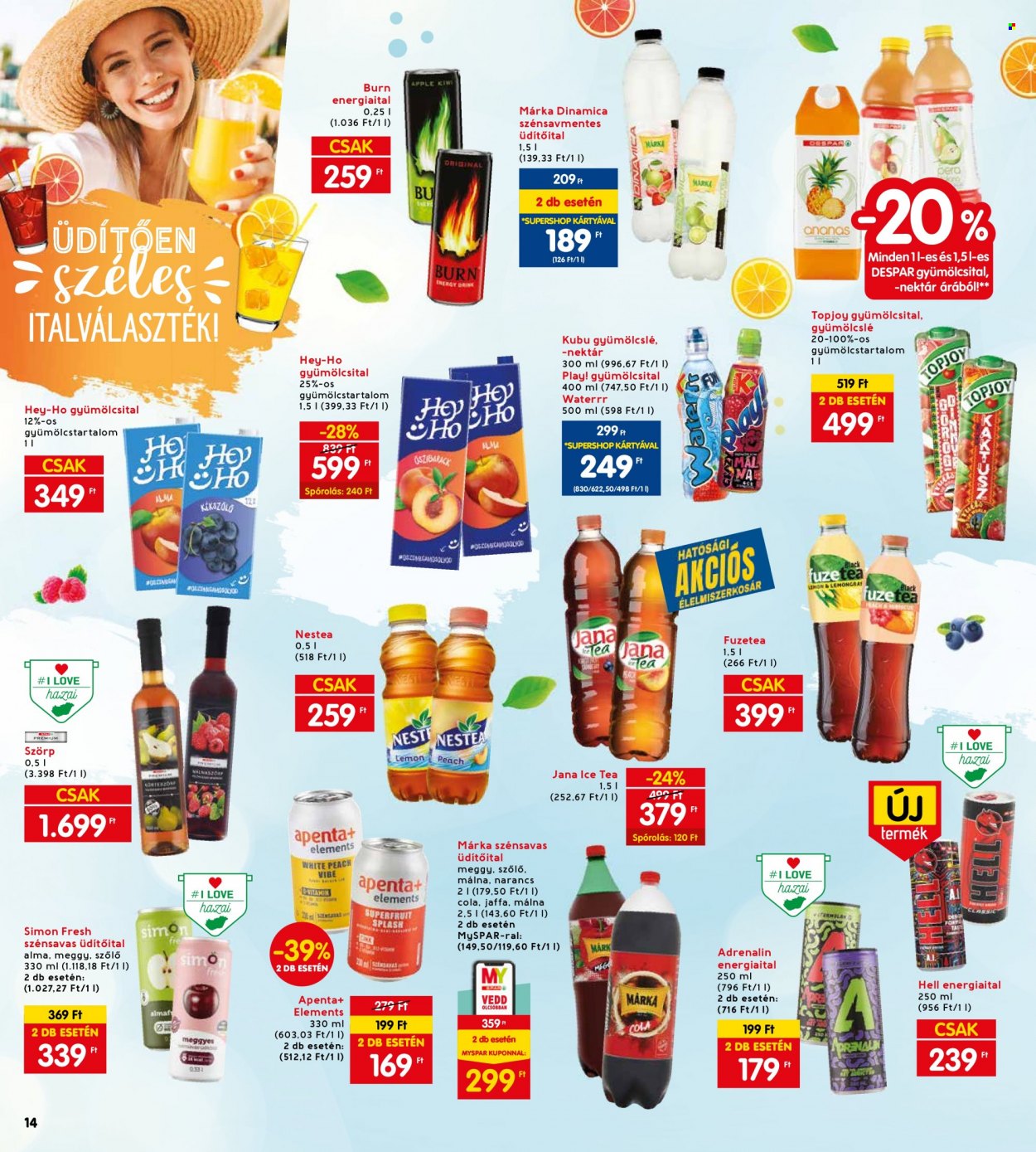 INTERSPAR akciós újságok - 2023.08.17 - 2023.08.23. Oldal 18