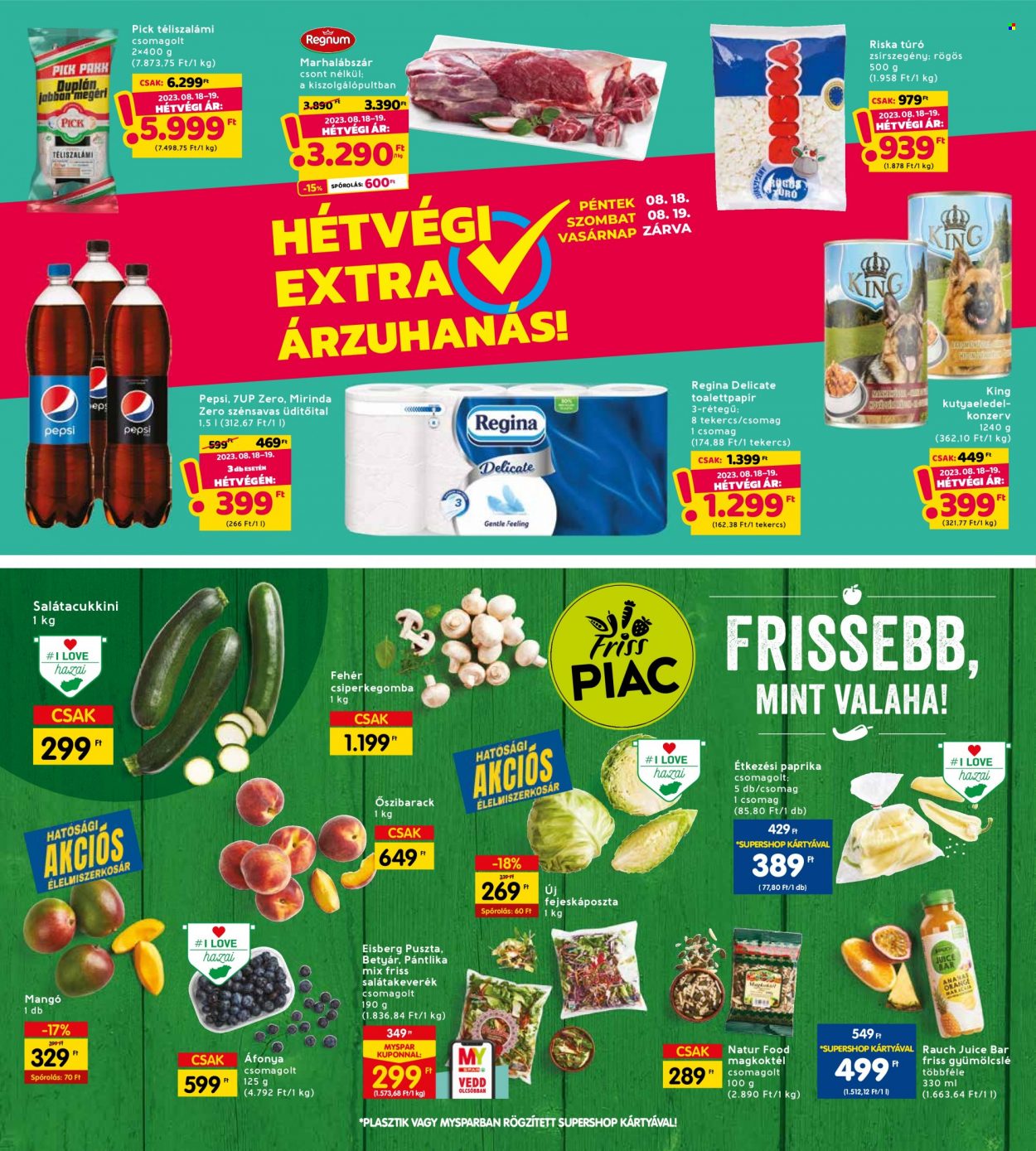 INTERSPAR akciós újságok - 2023.08.17 - 2023.08.23. Oldal 25