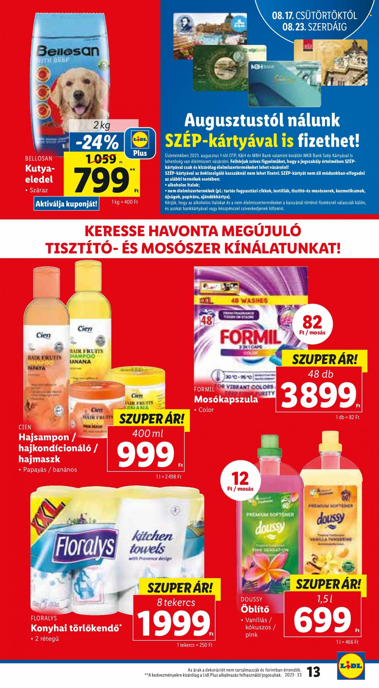 Lidl akciós újságok - 2023.08.17 - 2023.08.23. Oldal 13