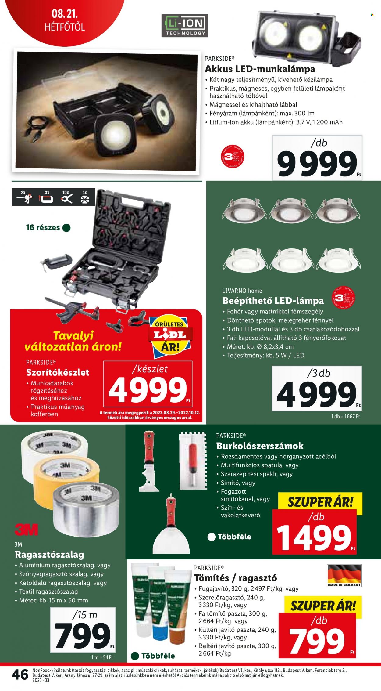 Lidl akciós újságok - 2023.08.17 - 2023.08.23. Oldal 46