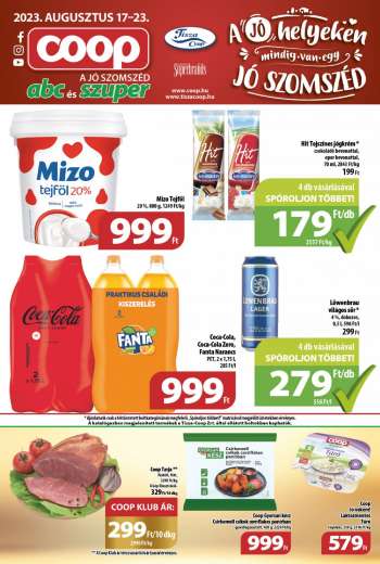 Újság Coop - 2023.08.17 - 2023.08.23.