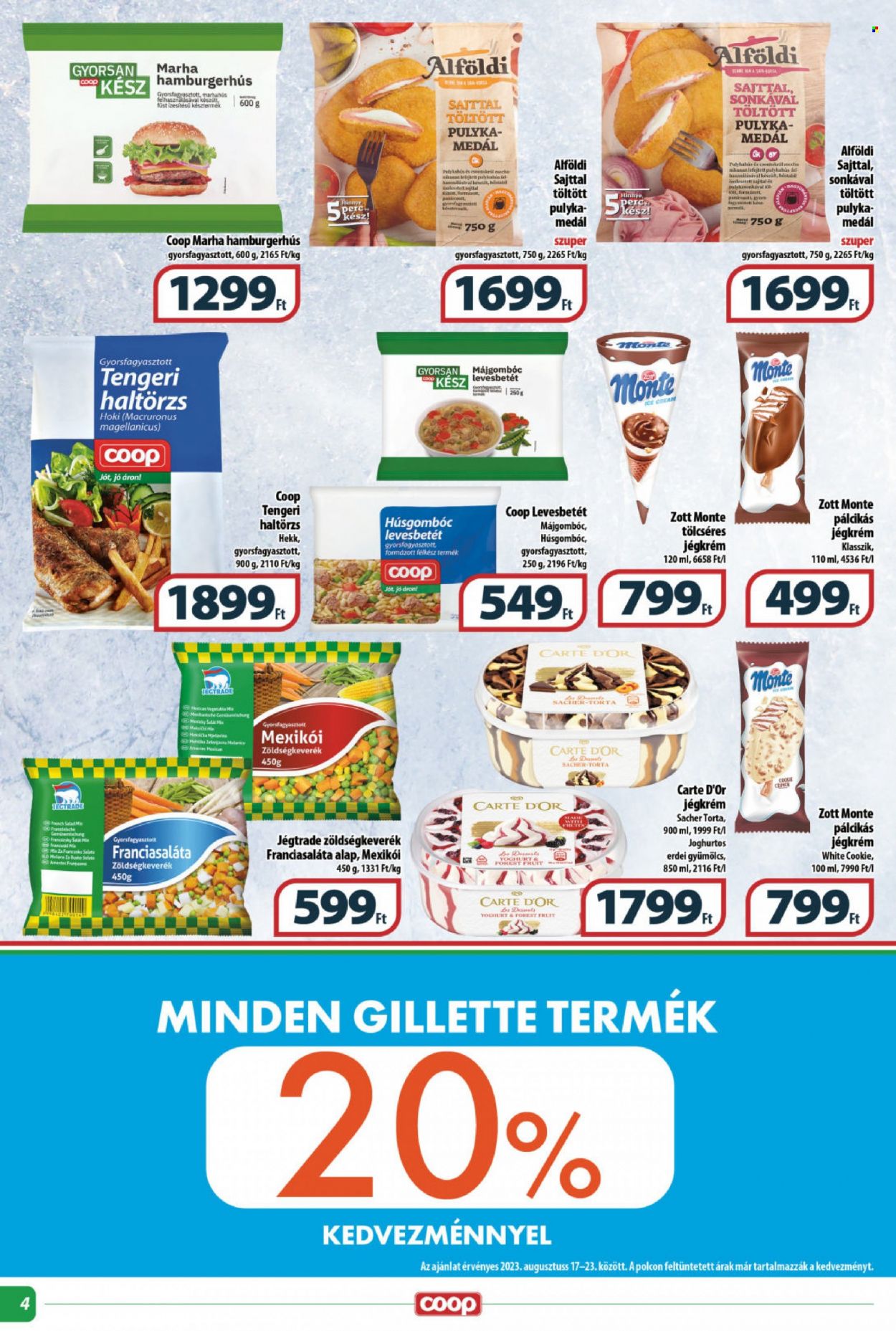 Coop akciós újságok - 2023.08.17 - 2023.08.23. Oldal 4