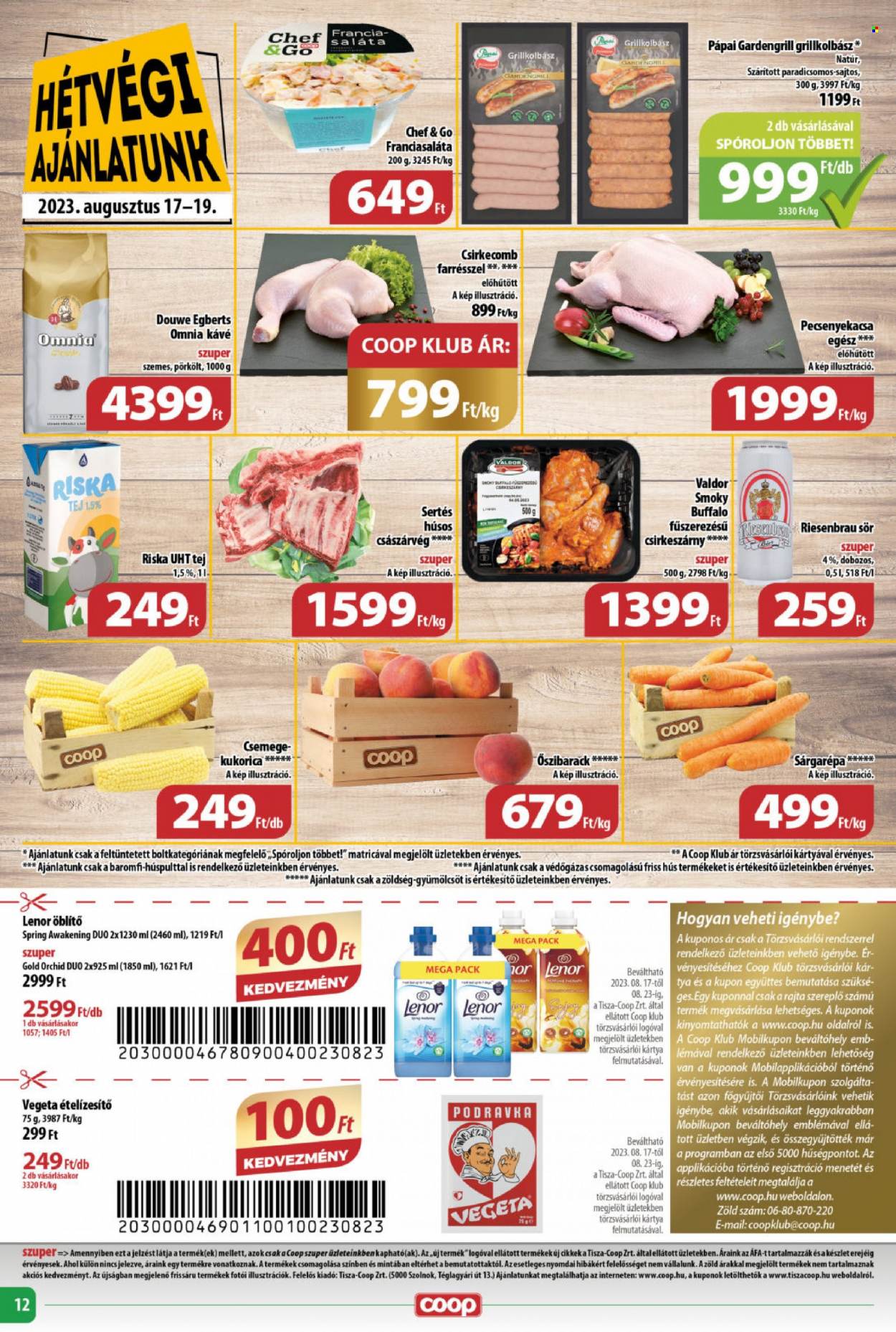 Coop akciós újságok - 2023.08.17 - 2023.08.23. Oldal 12