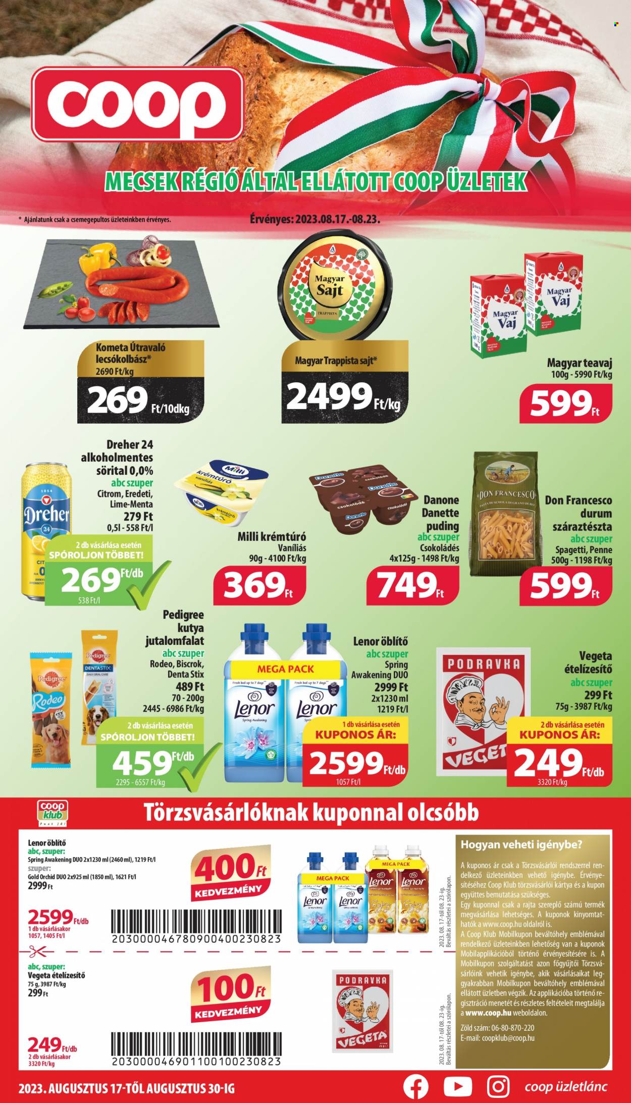 Coop akciós újságok - 2023.08.17 - 2023.08.30. Oldal 1