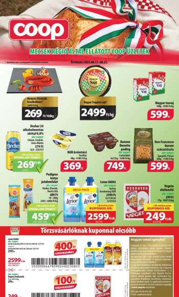 Újság Coop - 2023.08.17 - 2023.08.23.
