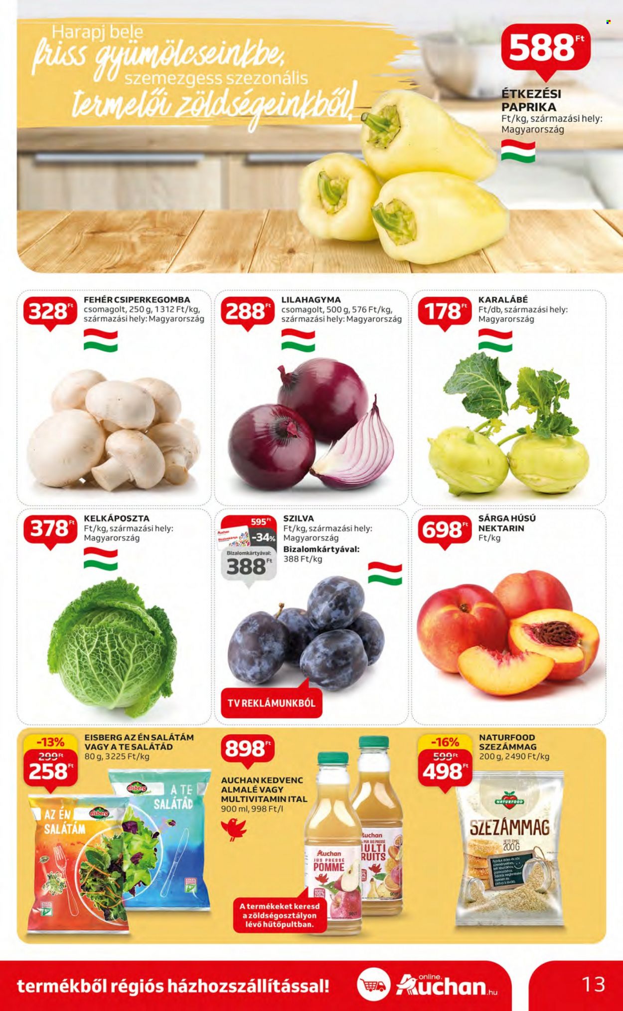 Auchan akciós újságok - 2023.08.17 - 2023.08.23. Oldal 13