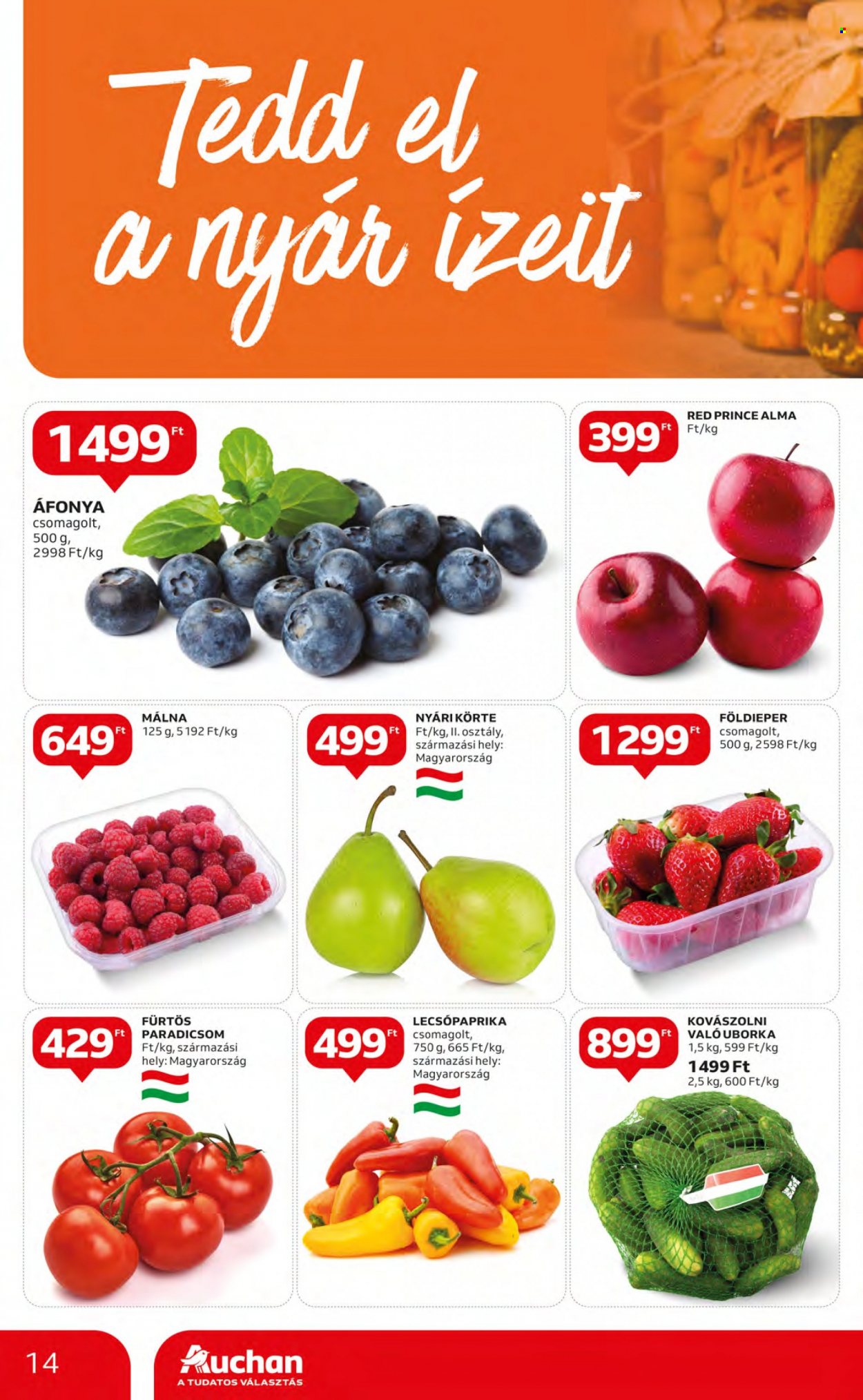 Auchan akciós újságok - 2023.08.17 - 2023.08.23. Oldal 14