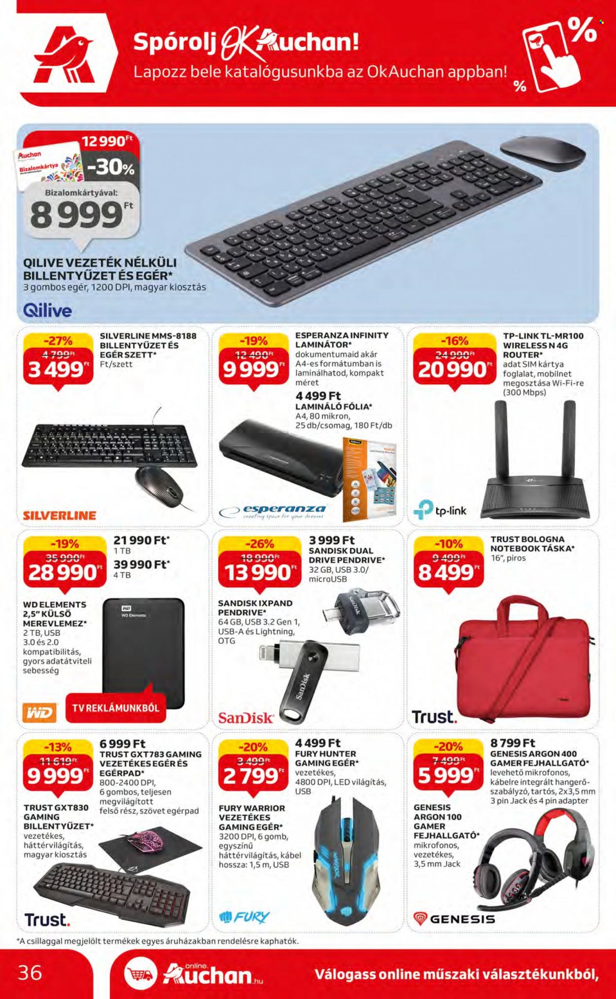 Auchan akciós újságok - 2023.08.17 - 2023.08.23. Oldal 36