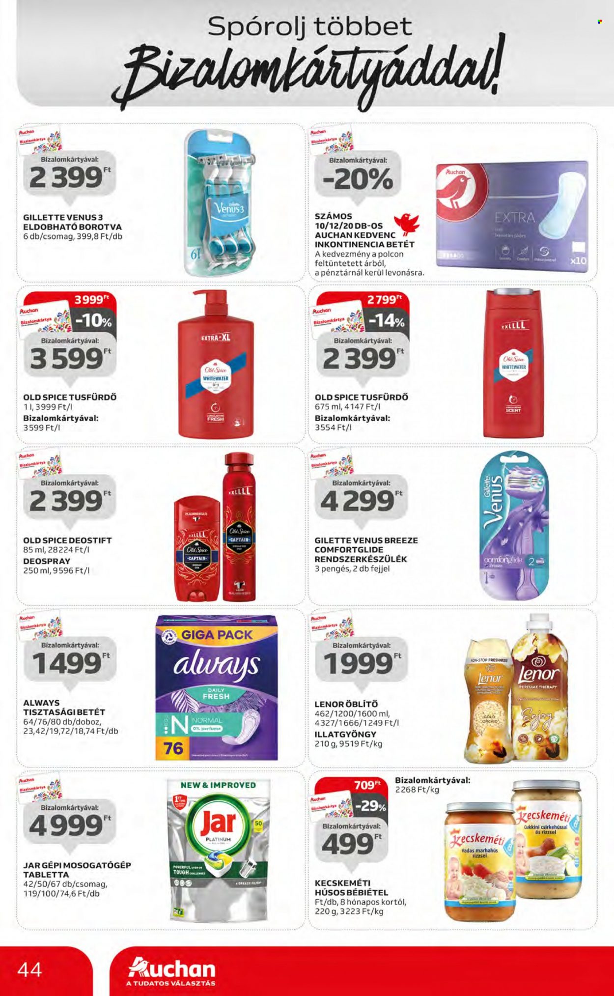 Auchan akciós újságok - 2023.08.17 - 2023.08.23. Oldal 44
