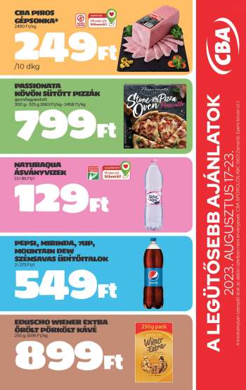 Újság CBA - 2023.08.17 - 2023.08.23.
