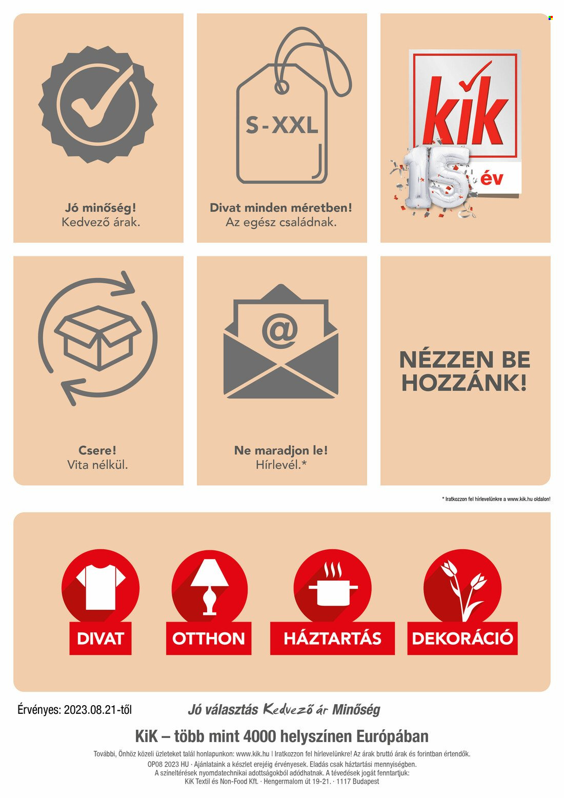 Kik akciós újságok. Oldal 16