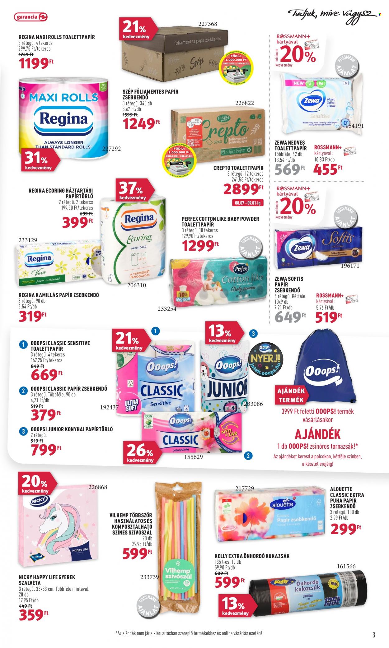 Rossmann akciós újságok - 2023.08.21 - 2023.09.01. Oldal 3
