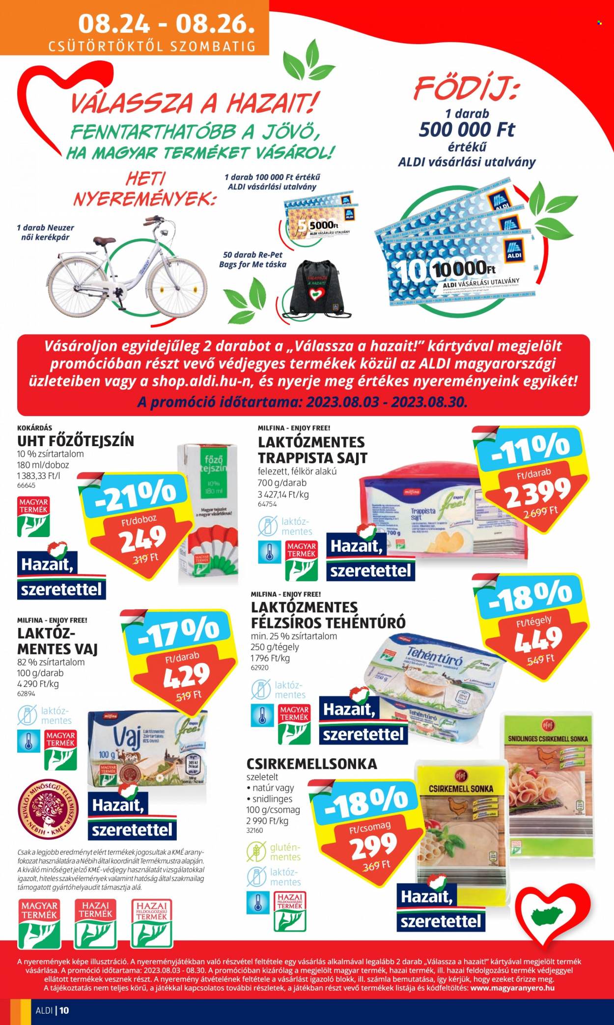 Aldi akciós újságok - 2023.08.24 - 2023.08.30. Oldal 12