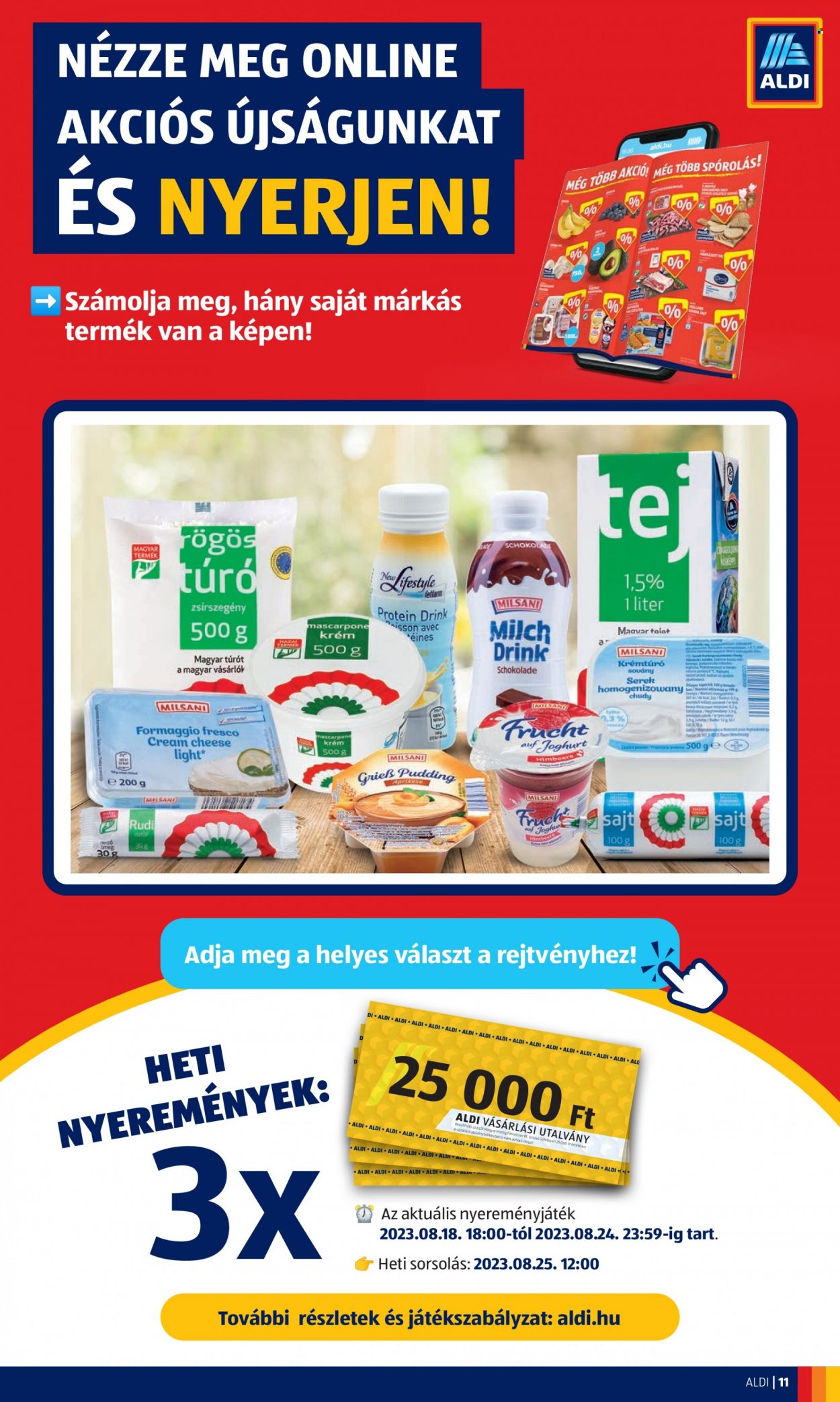 Aldi akciós újságok - 2023.08.24 - 2023.08.30. Oldal 13