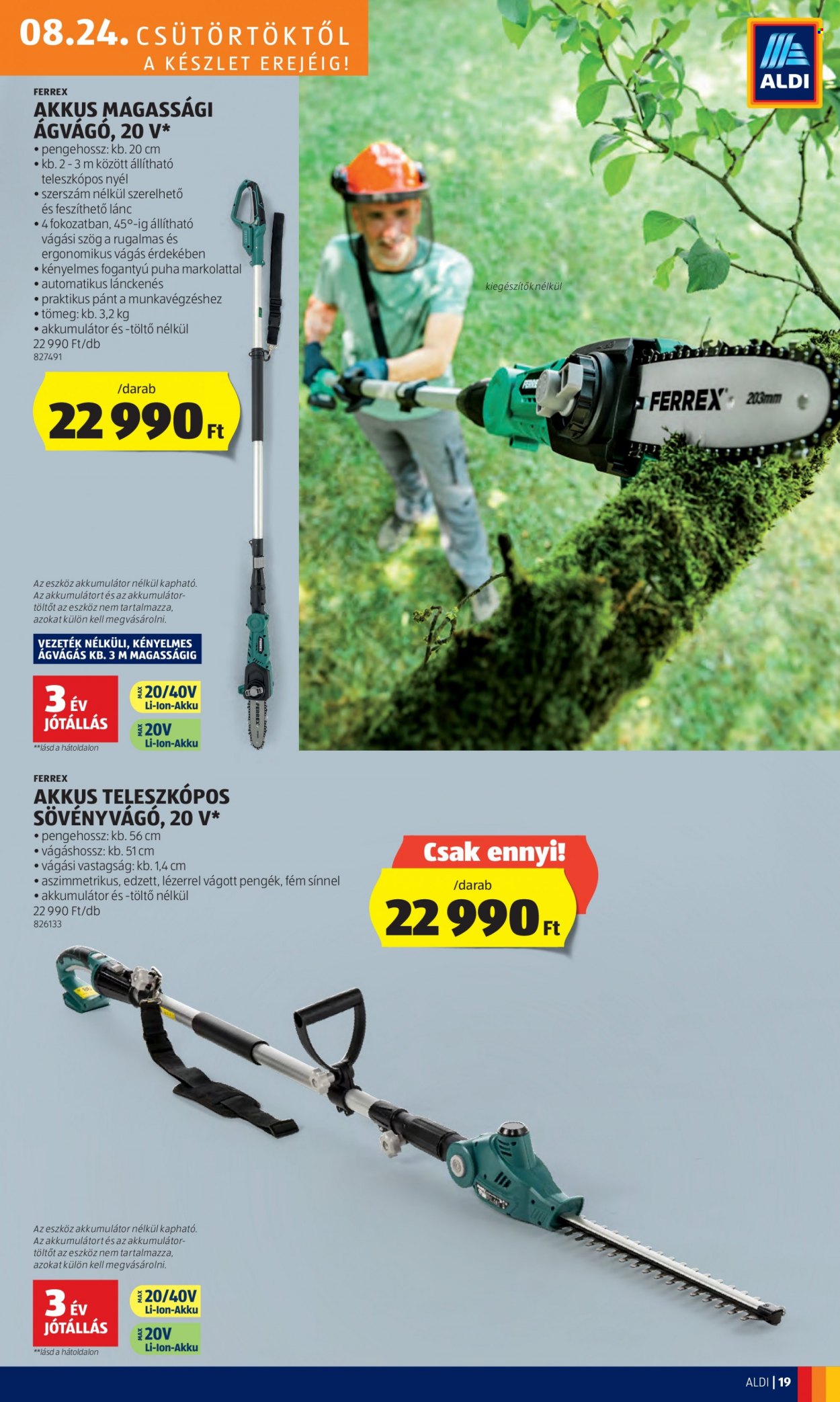 Aldi akciós újságok - 2023.08.24 - 2023.08.30. Oldal 21