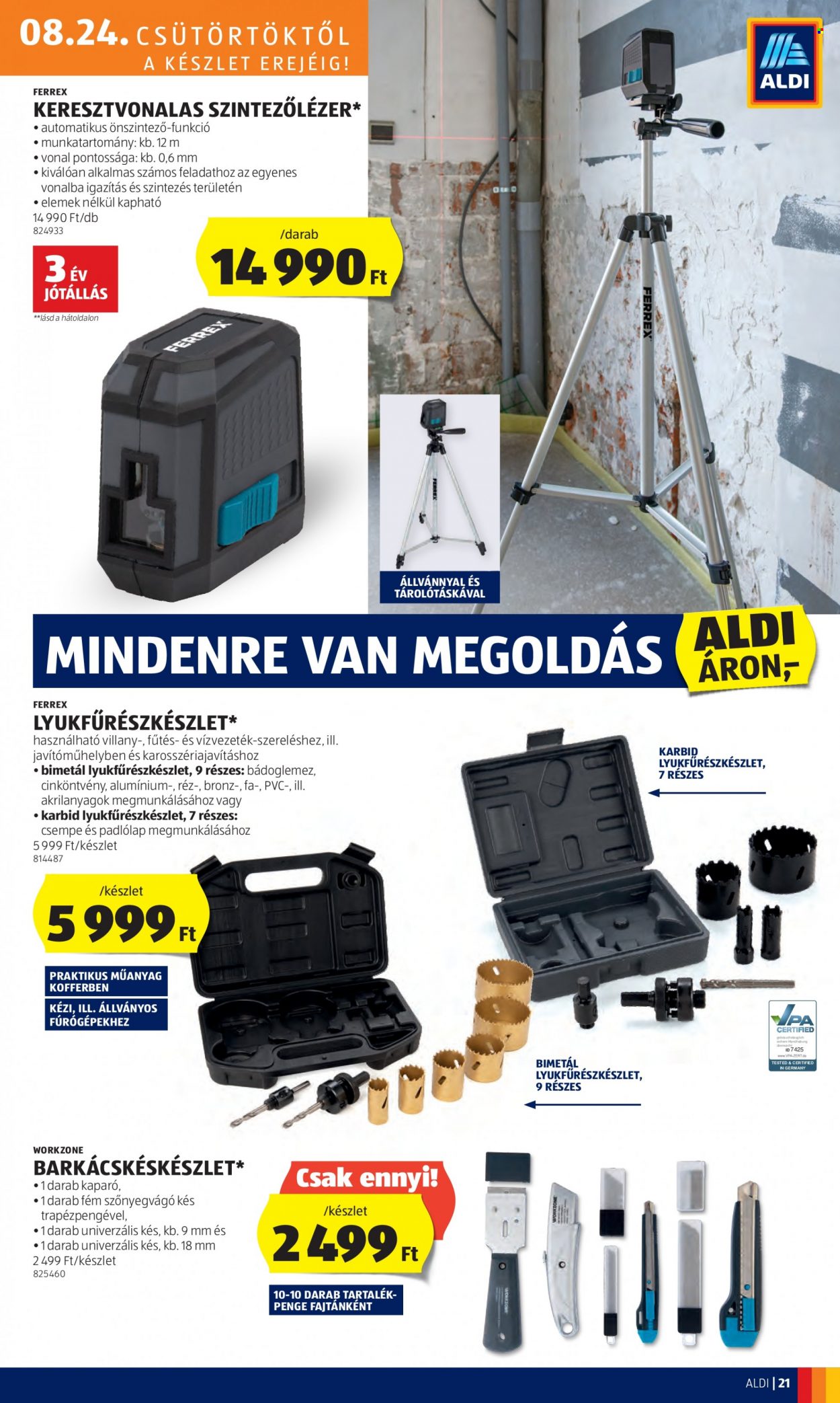 Aldi akciós újságok - 2023.08.24 - 2023.08.30. Oldal 23