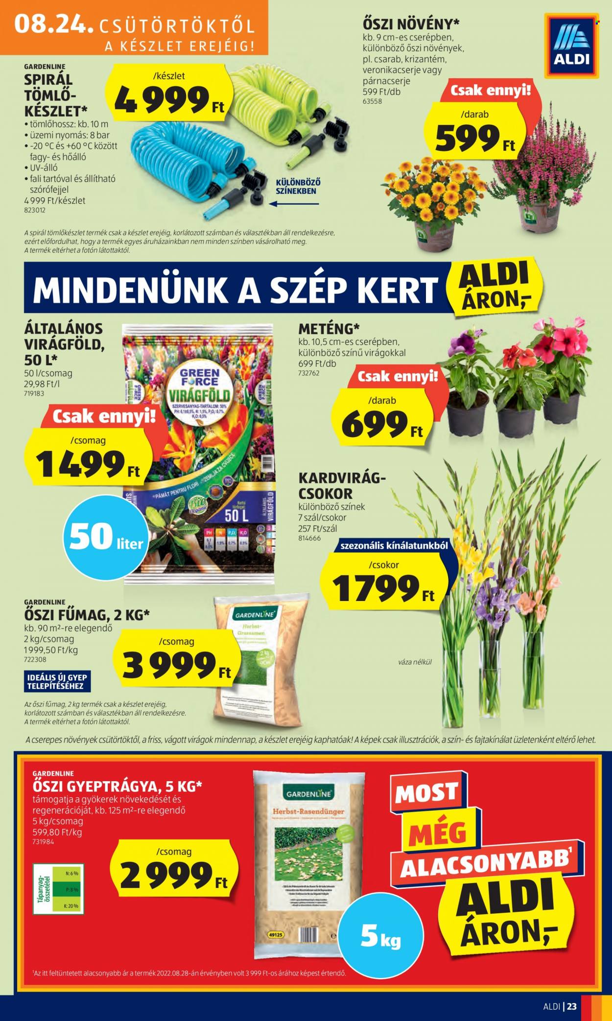 Aldi akciós újságok - 2023.08.24 - 2023.08.30. Oldal 25