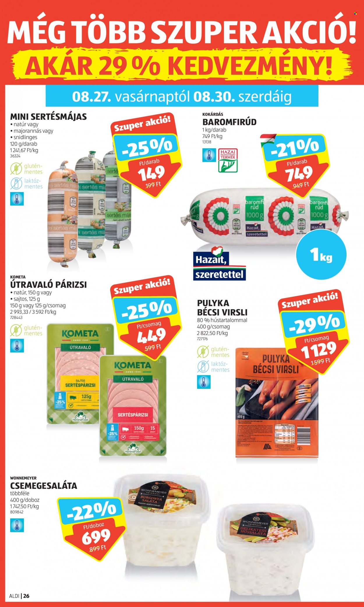 Aldi akciós újságok - 2023.08.24 - 2023.08.30. Oldal 30