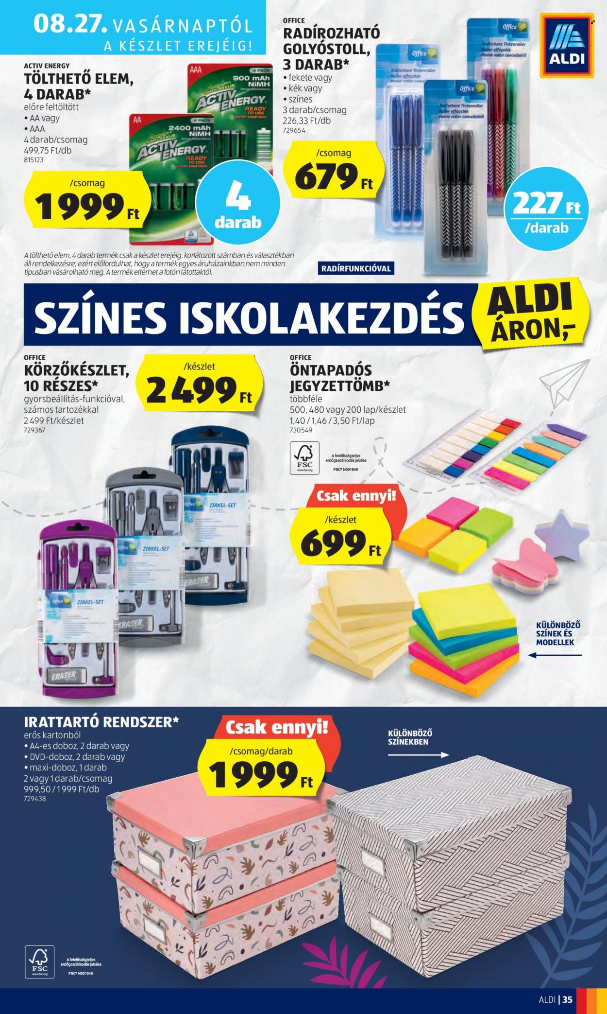 Aldi akciós újságok - 2023.08.24 - 2023.08.30. Oldal 39