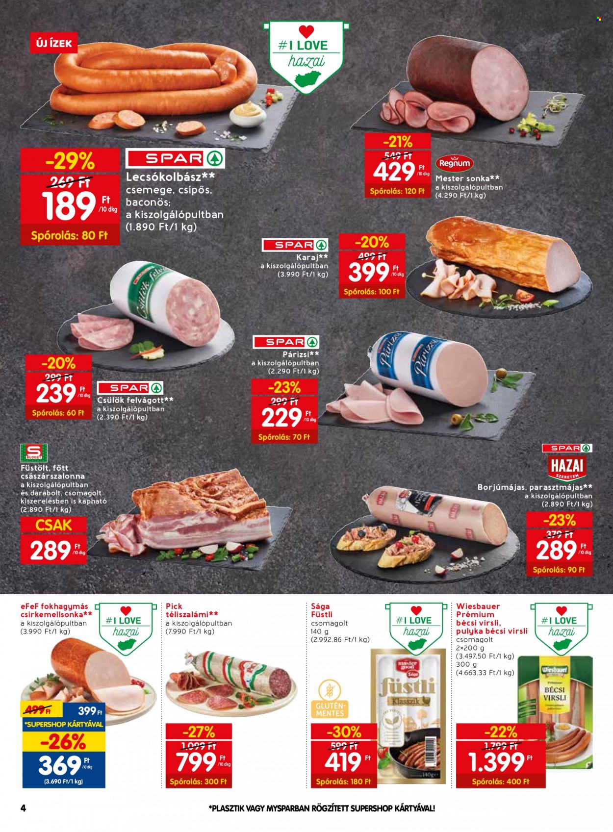 SPAR akciós újságok - 2023.08.24 - 2023.08.30. Oldal 6