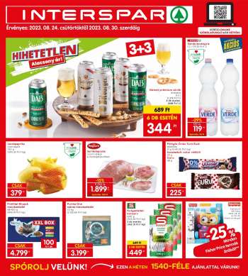 Újság INTERSPAR - 2023.08.24 - 2023.08.30.