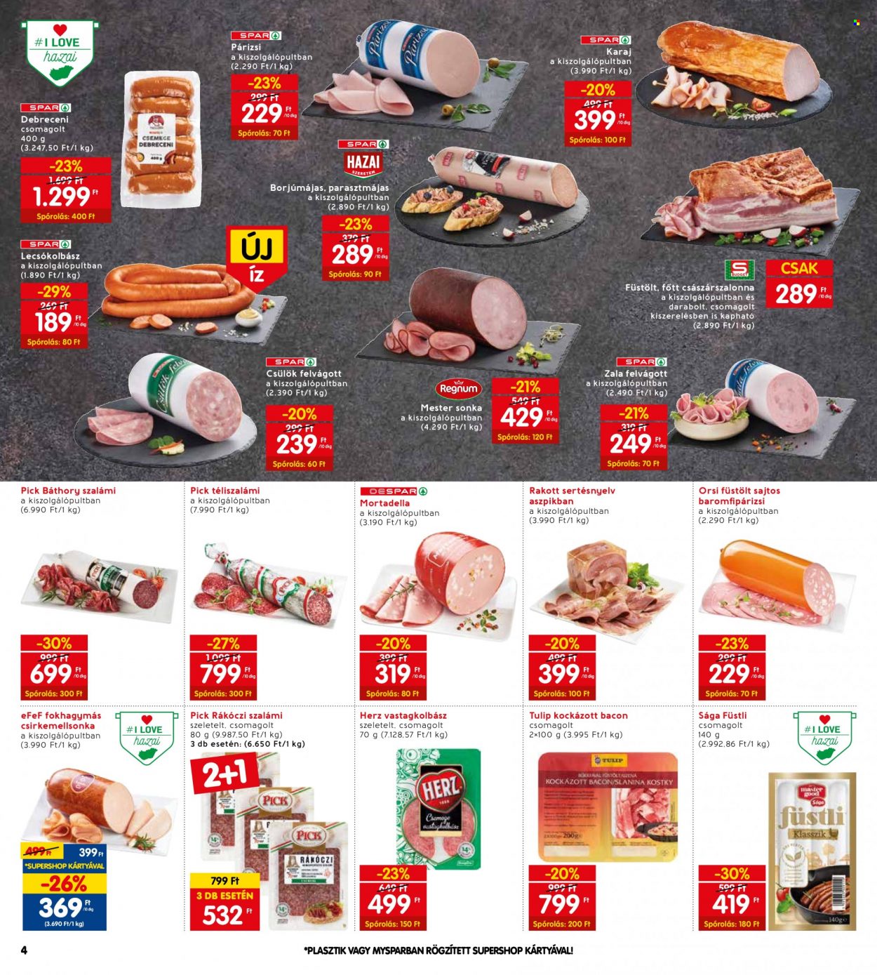 INTERSPAR akciós újságok - 2023.08.24 - 2023.08.30. Oldal 6