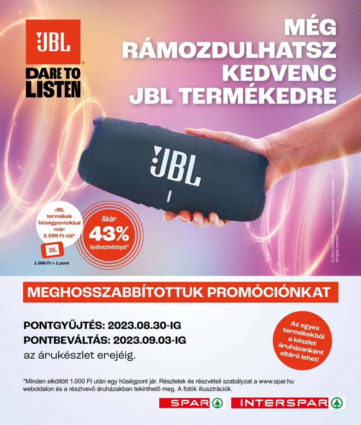 INTERSPAR akciós újságok - 2023.08.24 - 2023.08.30. Oldal 13