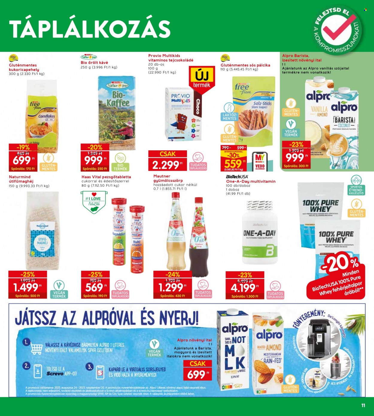 INTERSPAR akciós újságok - 2023.08.24 - 2023.08.30. Oldal 15
