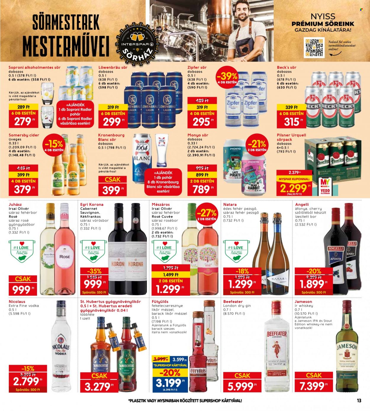 INTERSPAR akciós újságok - 2023.08.24 - 2023.08.30. Oldal 17