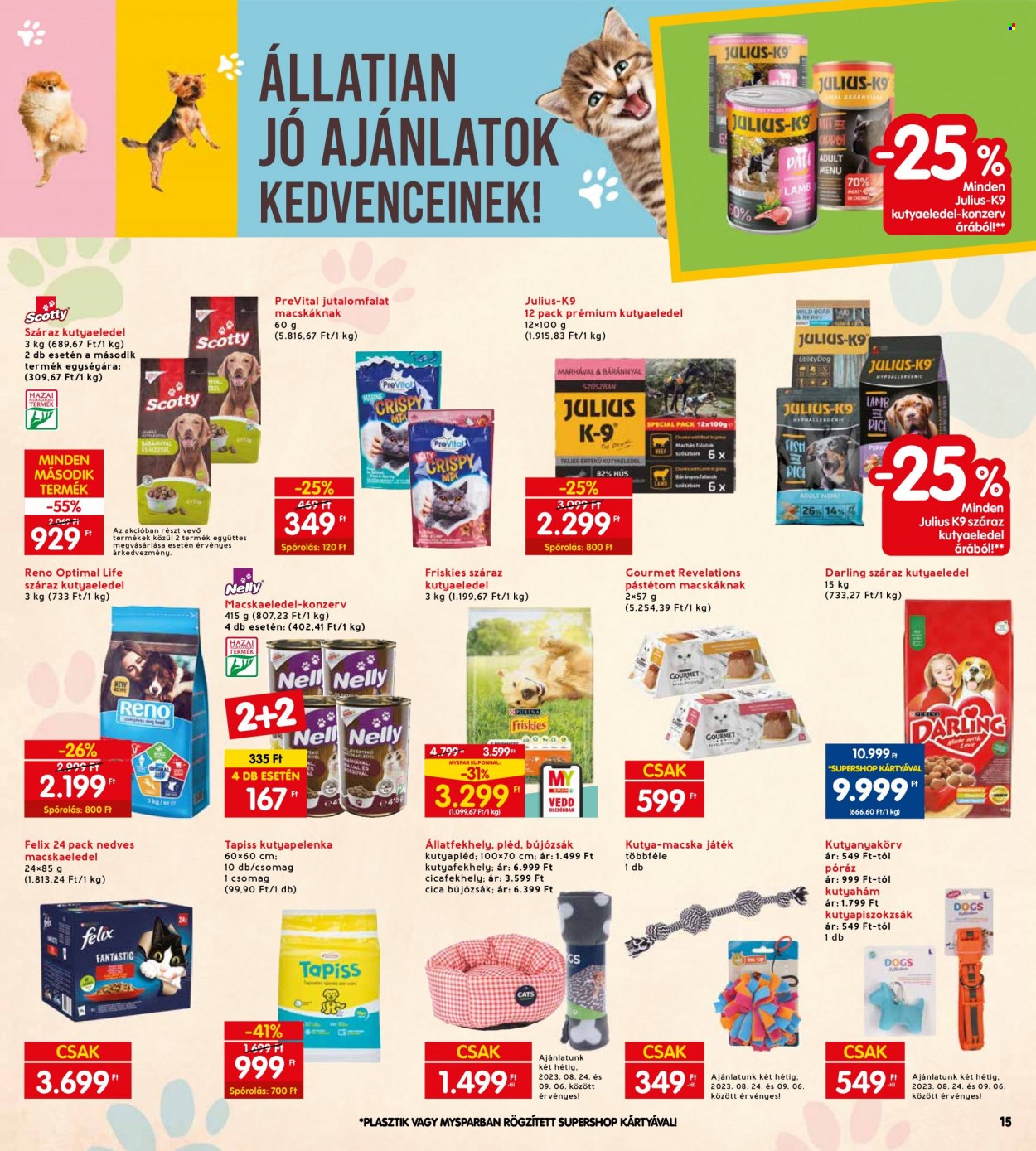 INTERSPAR akciós újságok - 2023.08.24 - 2023.08.30. Oldal 19