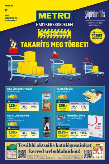 Újság Metro - 2023.08.23 - 2023.09.05.