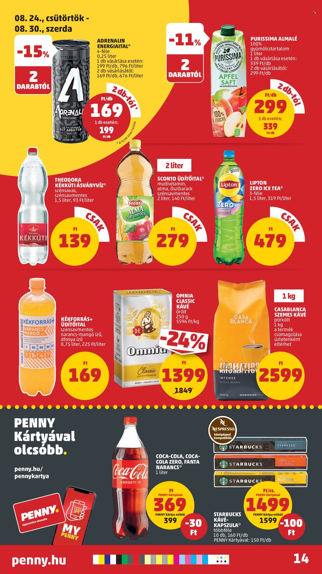Penny Market akciós újságok - 2023.08.24 - 2023.08.30. Oldal 18