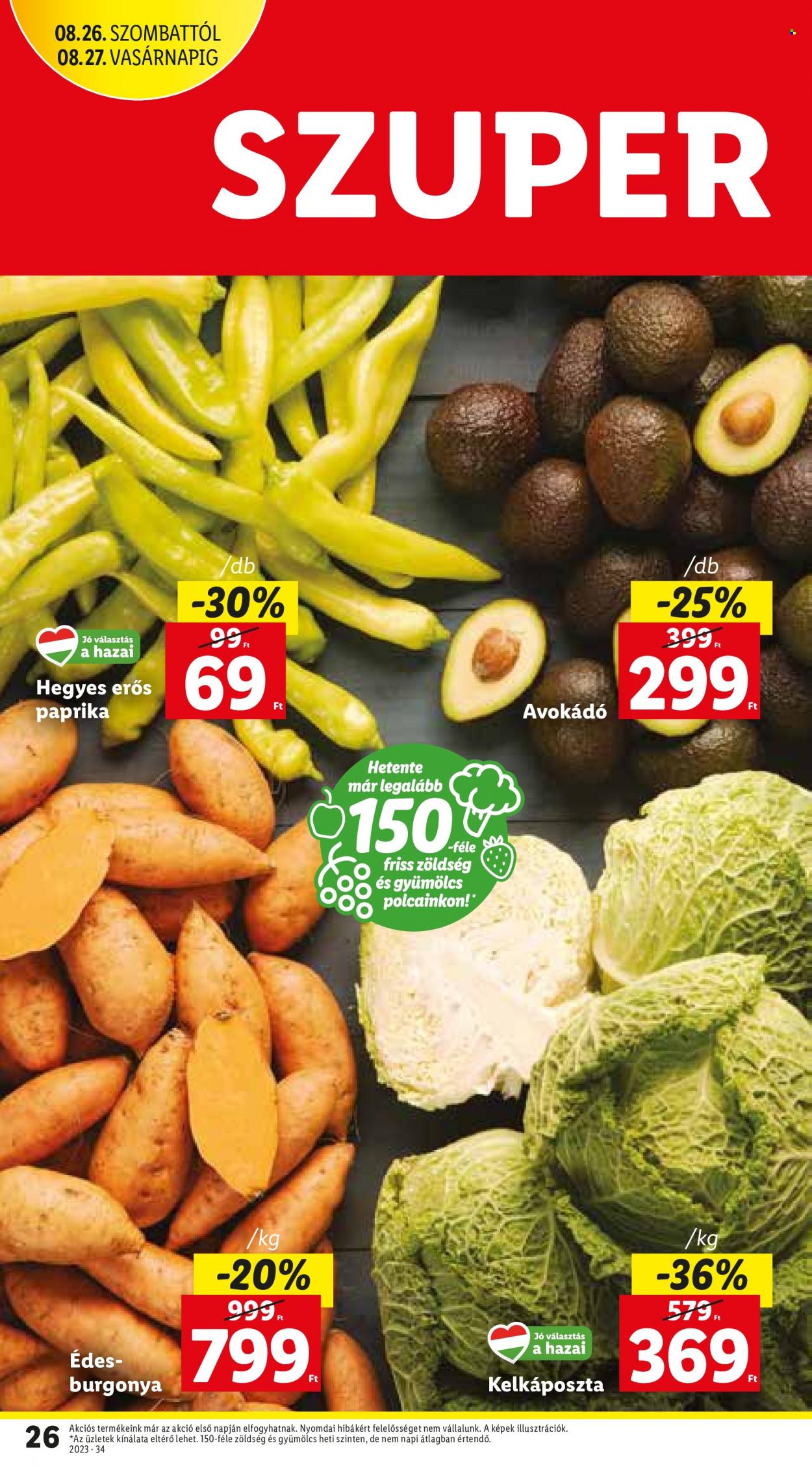Lidl akciós újságok - 2023.08.24 - 2023.08.30. Oldal 26