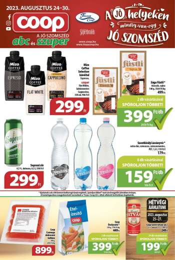 Újság Coop - 2023.08.24 - 2023.08.30.
