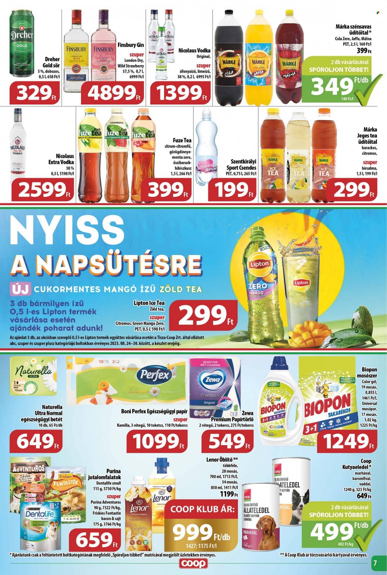 Coop akciós újságok - 2023.08.24 - 2023.08.30. Oldal 7