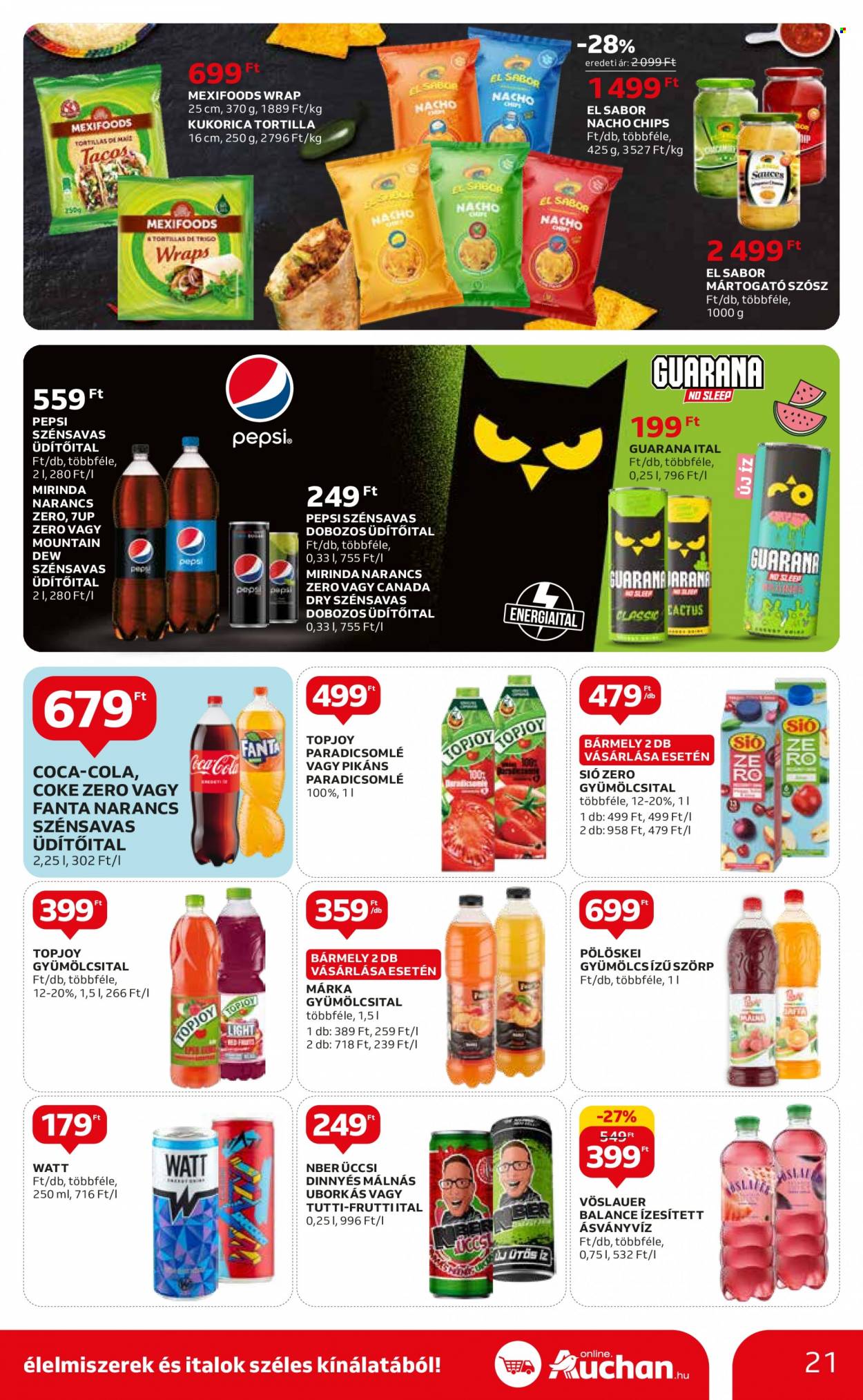 Auchan akciós újságok - 2023.08.24 - 2023.08.30. Oldal 21