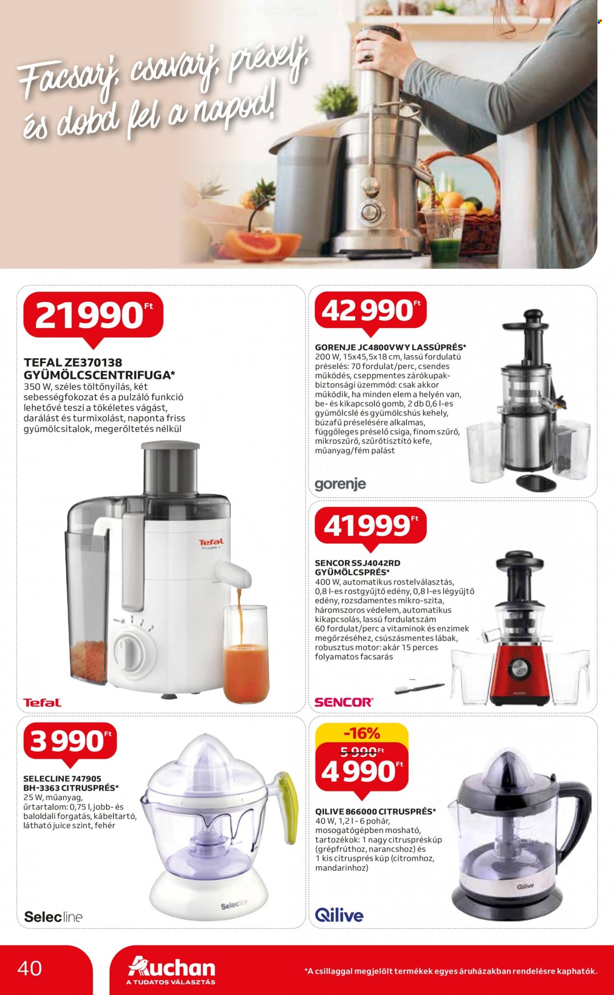 Auchan akciós újságok - 2023.08.24 - 2023.08.30. Oldal 40