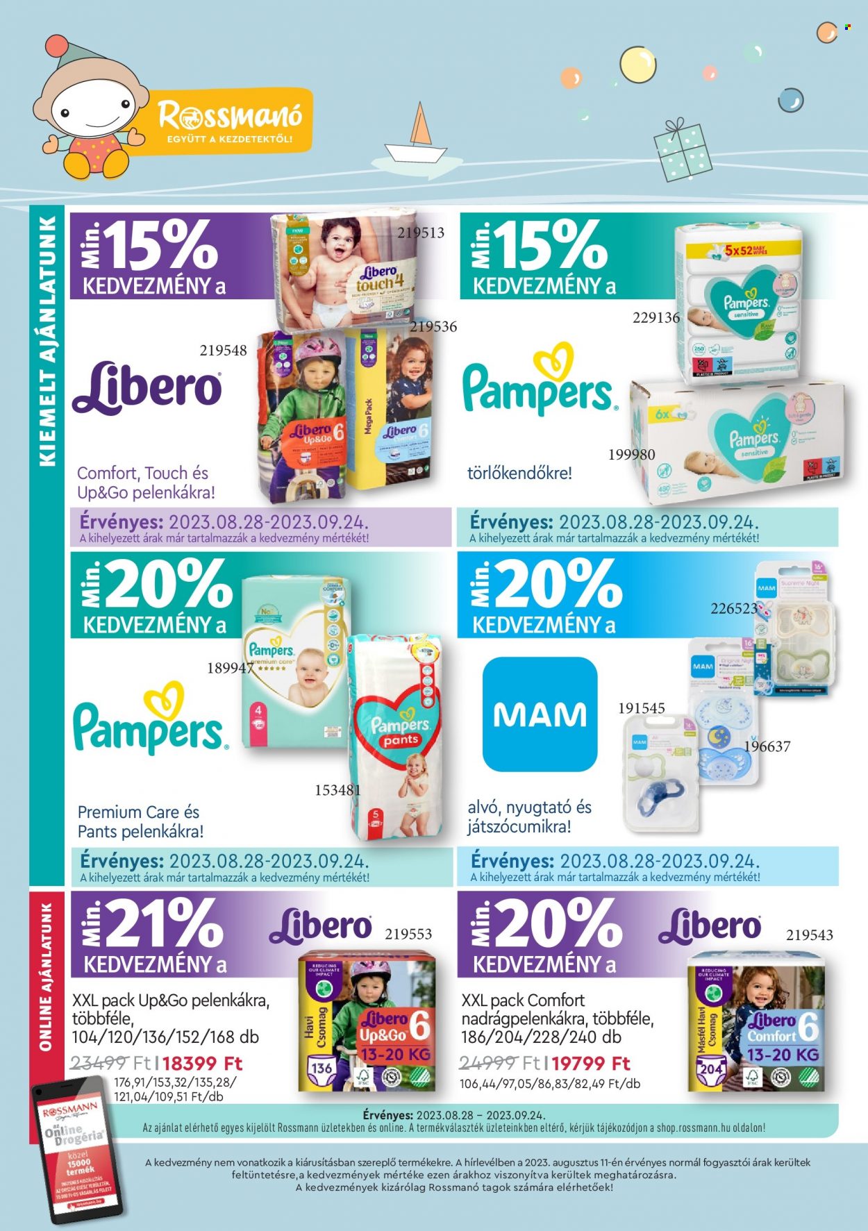 Rossmann akciós újságok - 2023.08.28 - 2023.09.24. Oldal 2