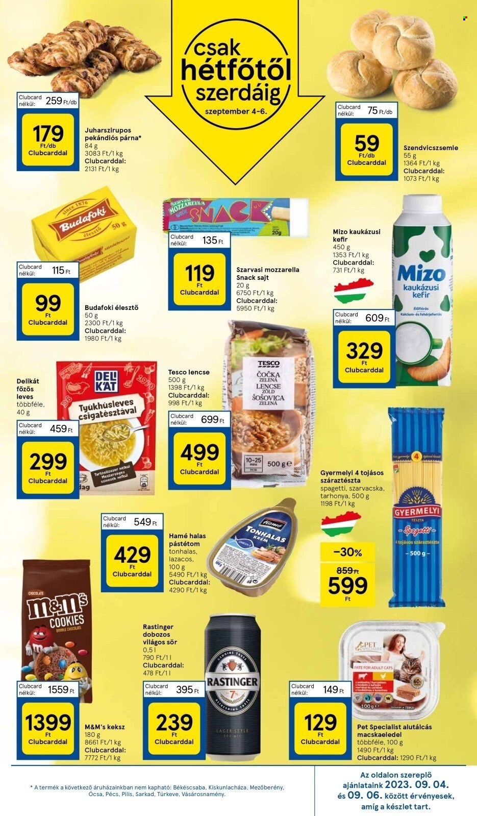 TESCO akciós újságok - 2023.08.31 - 2023.09.05. Oldal 3