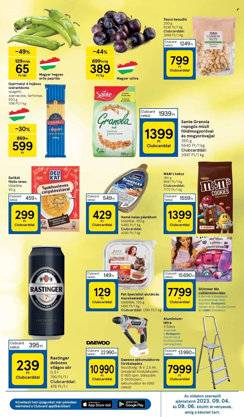 TESCO akciós újságok - 2023.08.31 - 2023.09.05. Oldal 13