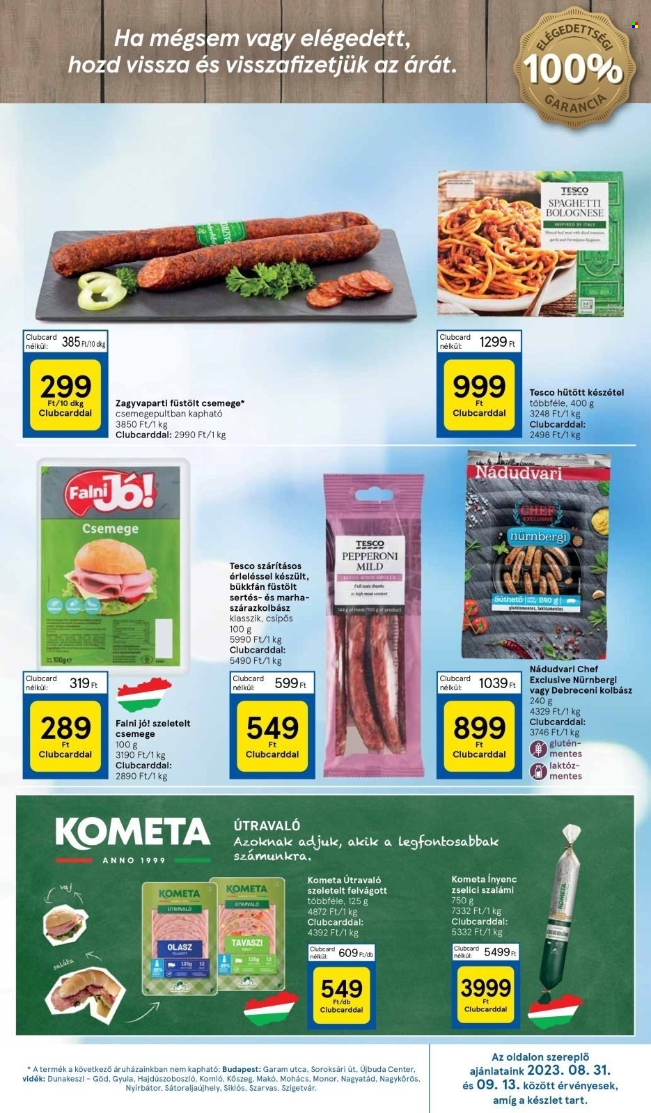 TESCO akciós újságok - 2023.08.31 - 2023.09.05. Oldal 19