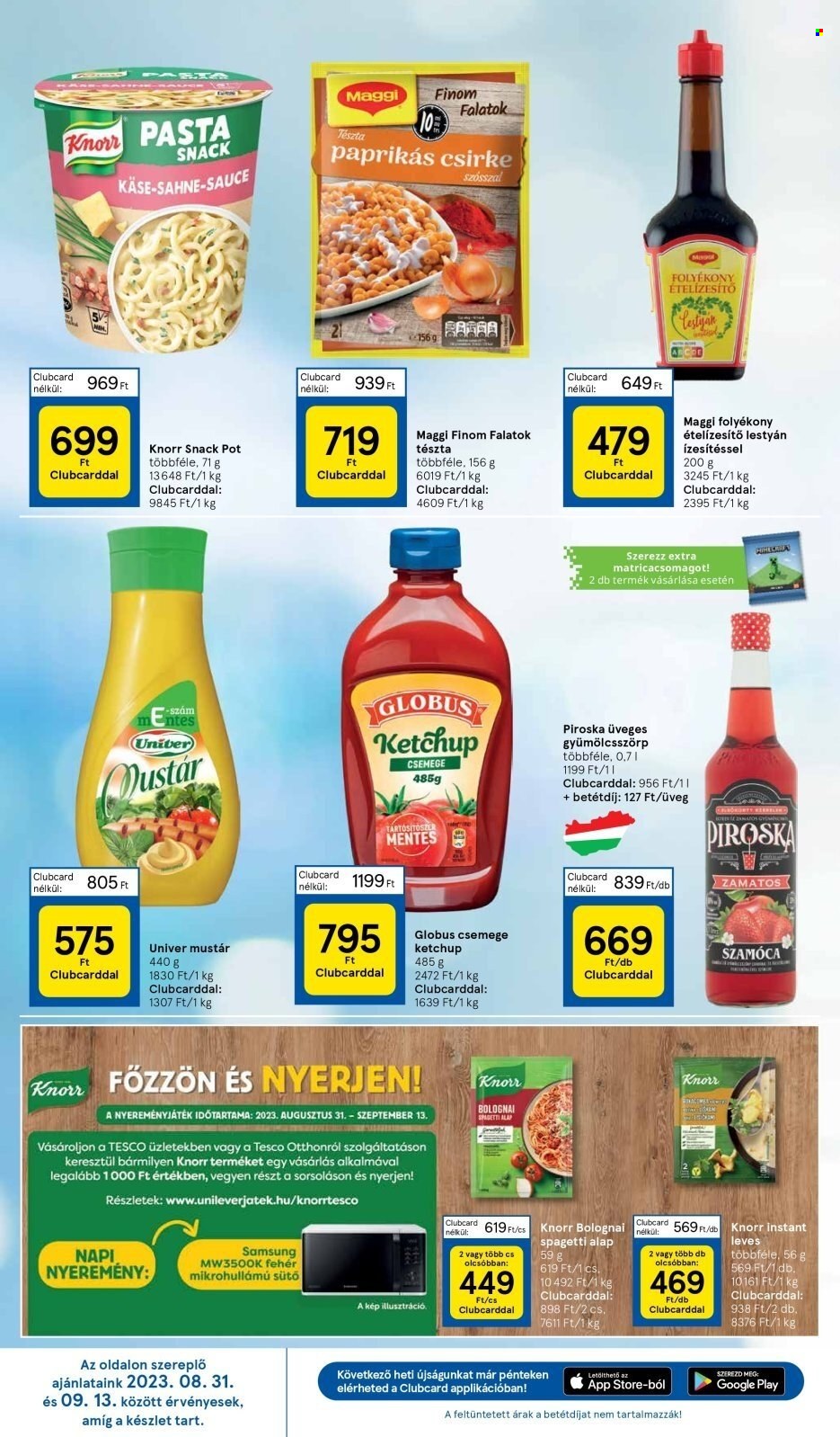 TESCO akciós újságok - 2023.08.31 - 2023.09.05. Oldal 26
