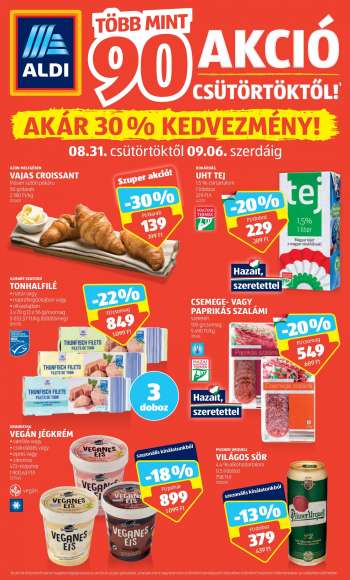Újság Aldi - 2023.08.31 - 2023.09.06.